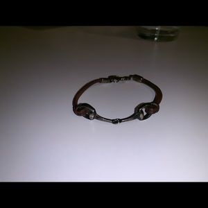 Gucci Stirrup Bracelet Size 6.5